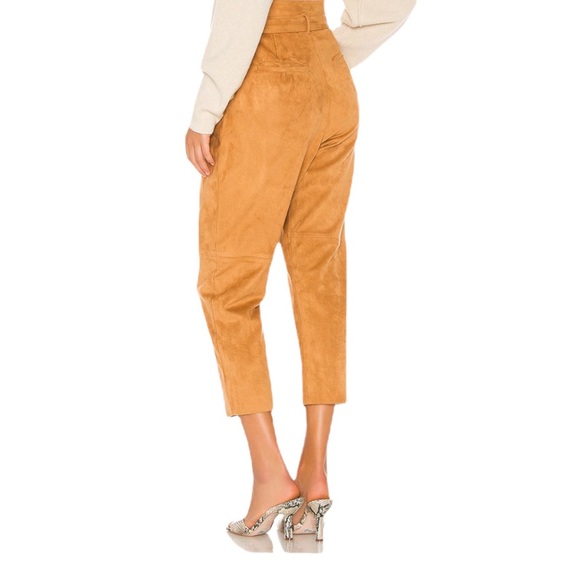 Free People Nightfall Vegan Suede Pant in Camel Size 4 - Picture 3 of 10